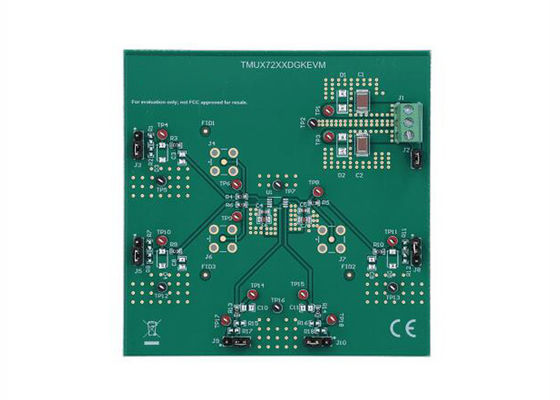TMUX72XXDGKEVM एम्बेडेड सॉल्यूशंस प्रेसिजन स्विच TMUX72xx मूल्यांकन मॉड्यूल मल्टीप्लेक्सर्स