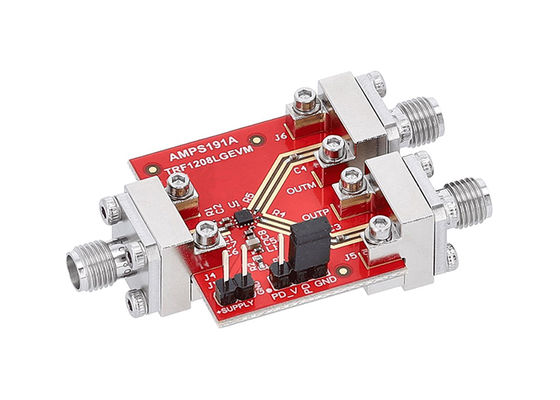 TRF1208LGEVM एम्बेडेड सॉल्यूशंस 3.3V डिफरेंशियल एम्पलीफायर मूल्यांकन बोर्ड