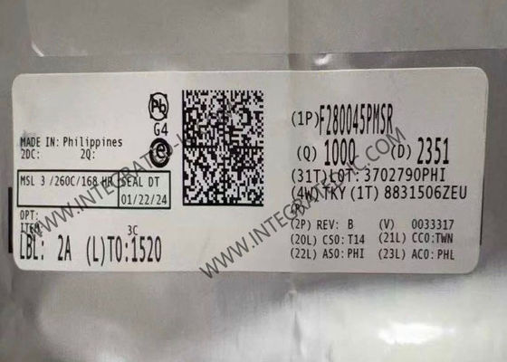 F280045PMSR माइक्रोकंट्रोलर MCU 100MHz C2000TM C28x PiccoloTM माइक्रोकंट्रोलर IC