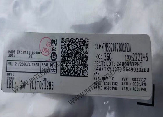 TMS320F2801PZA माइक्रोकंट्रोलर MCU 100MHz 32-बिट सिंगल-कोर माइक्रोकंट्रोलर LQFP-100