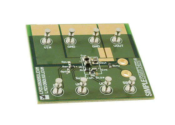 LMZ10500SILEVM एम्बेडेड समाधान 650mA स्टेप डाउन DC/DC कनवर्टर मूल्यांकन बोर्ड