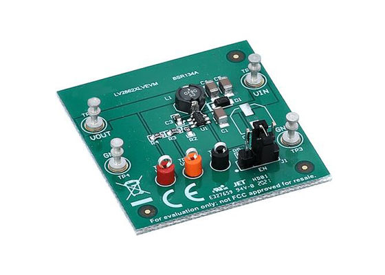 LV2862XLVEVM एम्बेडेड समाधान मूल्यांकन बोर्ड 600mA बक कनवर्टर मूल्यांकन मॉड्यूल