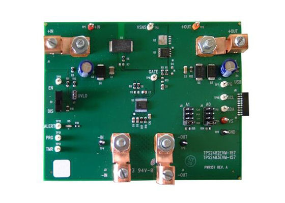 TPS2483EVM-157 एम्बेडेड समाधान हॉट स्वैप कंट्रोलर TPS2483 eFuse मूल्यांकन मॉड्यूल