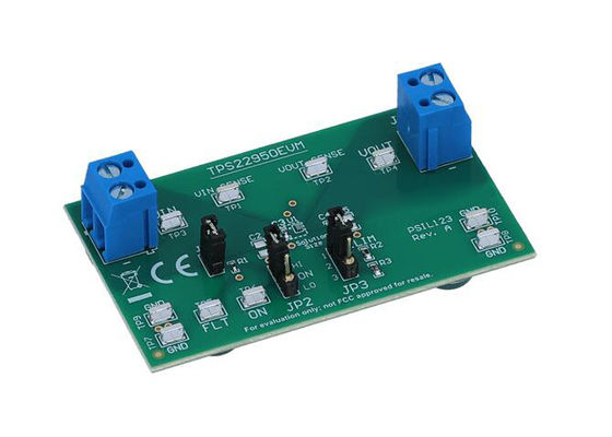 TPS22950EVM एम्बेडेड समाधान लोड स्विच मूल्यांकन मॉड्यूल पावर डिस्ट्रीब्यूशन स्विच