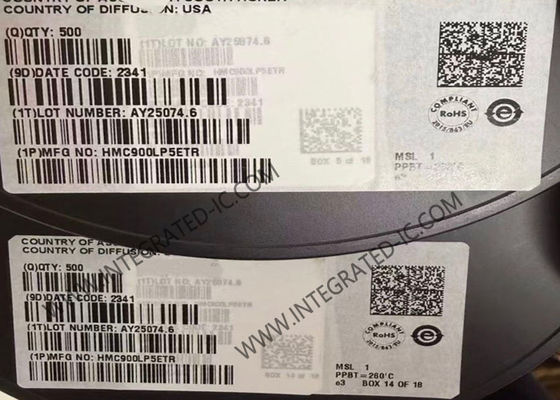 HMC900LP5ETR 32-VFQFN पैकेज में 50MHz 6th ऑर्डर प्रोग्रामेबल लो पास फ़िल्टर IC चिप