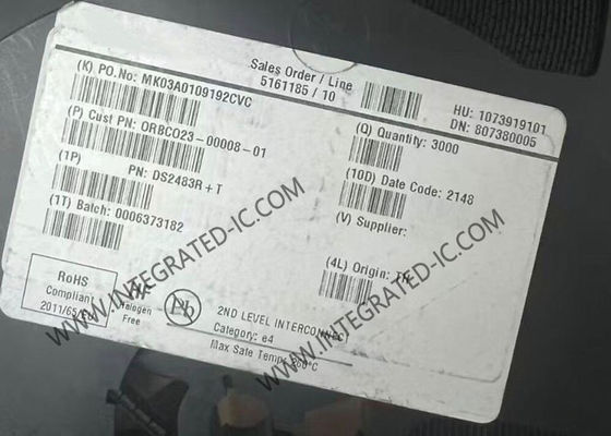 SOT-23-6 पैकेज में 300µA करंट सप्लाई और 1-Wire® प्रोटोकॉल के साथ DS2483R इंटीग्रेटेड सर्किट चिप