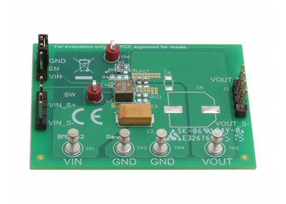 TPS61023EVM-052 Embedded Solutions 3A 1MHz DC/DC Step Up Converter Evaluation Board