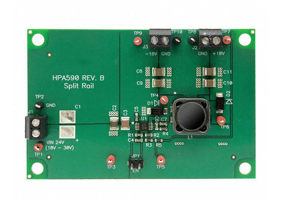 TPS54060EVM-590 एम्बेडेड सॉल्यूशंस 100mA स्प्लिट रेल SWIFTTM कन्वर्टर मूल्यांकन मॉड्यूल