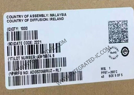 ADG5206BRUZ 16-चैनल CMOS एनालॉग मल्टीप्लेक्सर एकीकृत सर्किट चिप TSSOP28 पैकेज में