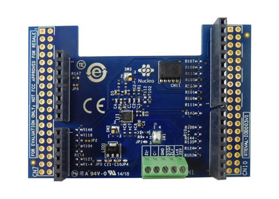 STEVAL-IOD003V1 एम्बेडेड समाधान L6362A IO-Link PHY डिवाइस विस्तार बोर्ड