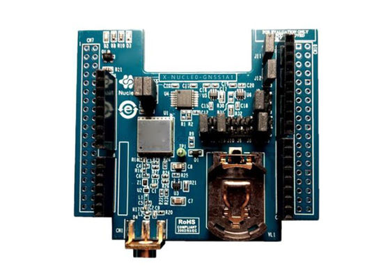 X-NUCLEO-GNSS1A1 एम्बेडेड समाधान GNSS विस्तार बोर्ड Teseo-LIV3F मॉड्यूल पर आधारित