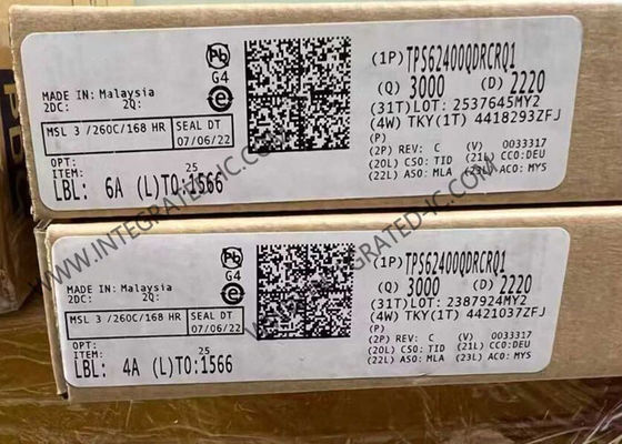TPS62400QDRCRQ1 एकीकृत सर्किट चिप 2 आउटपुट 400mA बक स्विचिंग नियामक आईसी