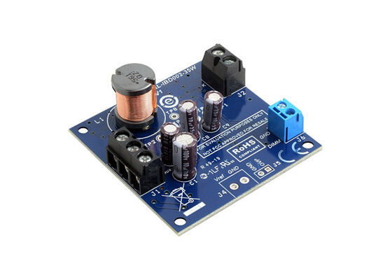 EVAL-IBD002-35W एम्बेडेड सॉल्यूशंस गैर-अलगाव आउटपुट डिममेबल एलईडी ड्राइवर मूल्यांकन बोर्ड