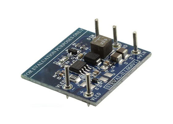 STEVAL-ILL064V1 एम्बेडेड समाधान 3A 5.5V से 48V डिमेबल एलईडी ड्राइवर मूल्यांकन बोर्ड