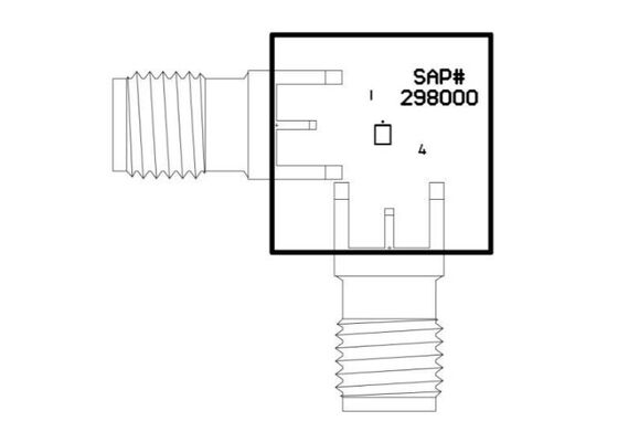 QPQ1040QEVB एम्बेडेड सॉल्यूशंस हाई पावर बल्क एक्यूस्टिक वेव TX फिल्टर मूल्यांकन बोर्ड