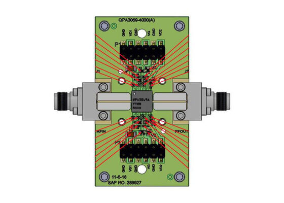 QPA3069EVB Embedded Solutions Evaluation Board For QPA3069 100W GaN Power Amplifier
