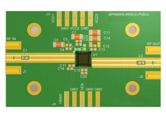 QPA9901EVB-01 Embedded Solutions 2.11GHz To 2.17GHz 4W High-Efficiency Amplifier Evaluation Board