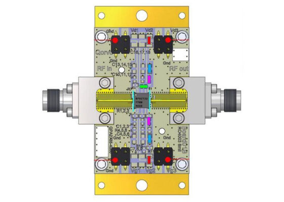 QPA2735EVB एम्बेडेड समाधान 13GHz से 20GHz GaAs लो नॉइज़ एम्प्लीफायर मूल्यांकन बोर्ड