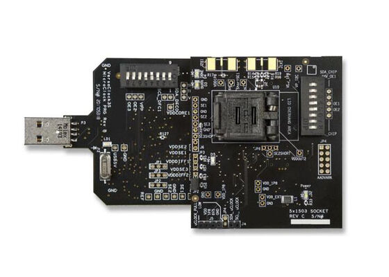 DEV5X1503 एम्बेडेड सॉल्यूशंस डेवलपमेंट किट 5X1503 माइक्रोक्लॉक प्रोग्राम करने योग्य घड़ी जनरेटर के लिए