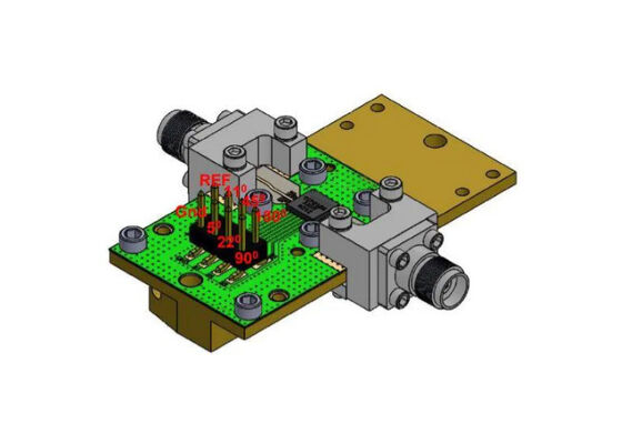 TGP2108-SM-EVB एम्बेडेड समाधान 2.5GHz से 4GHz 6-बिट डिजिटल फेज़ शिफ्टर मूल्यांकन बोर्ड