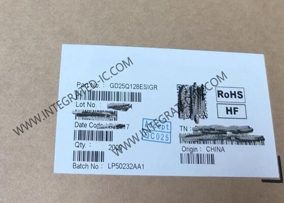 GD25Q128ESIGR 128Mbit 133MHz क्वाड SPI सीरियल NOR फ्लैश मेमोरी IC चिप