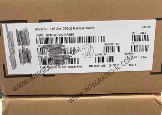 BCM56873A0KFSBG ईथरनेट IC 2.0Tb/s ट्राइडेंट3-X7 प्रोग्रामेबल मल्टी-लेयर स्विच