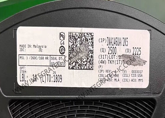 INA146UA उच्च वोल्टेज परिशुद्धता प्रोग्राम करने योग्य लाभ अंतर एम्पलीफायर