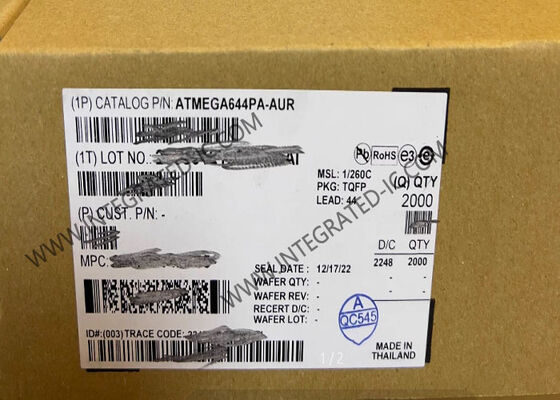 ATMEGA644PA-AUR AVR माइक्रोकंट्रोलर MCU उच्च प्रदर्शन कम शक्ति 8-बिट 20MHz