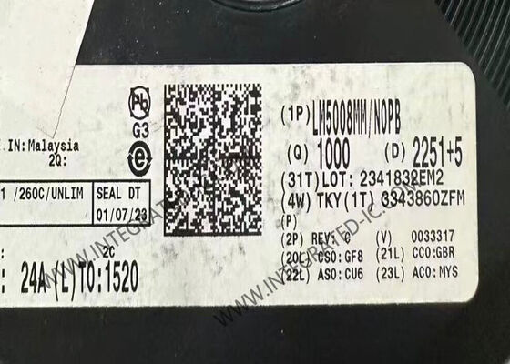 LM5008MM एकीकृत सर्किट चिप डीसी/डीसी Buck स्विचिंग नियामक के साथ 95V इनपुट वोल्टेज 350mA आउटपुट वर्तमान और निरंतर ऑन-टाइम