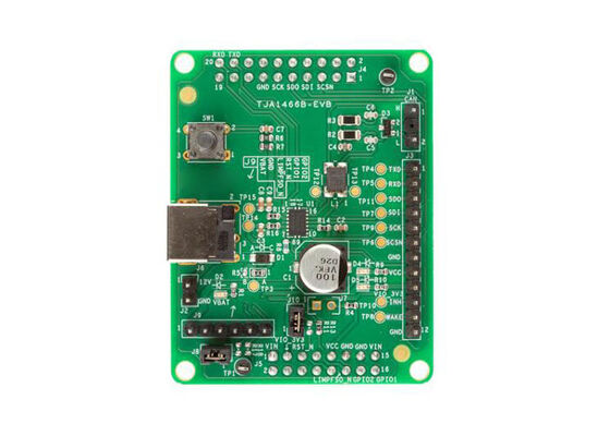 TJA1466B-EVB एम्बेडेड समाधान TJA1466 CAN FD ट्रांससीवर बोर्ड Arduino आधारित IO मूल्यांकन बोर्ड