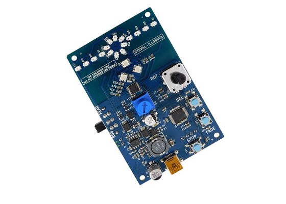 STEVAL-ILL090V1 एम्बेडेड सॉल्यूशंस ALED8102S 8-चैनल एलईडी ड्राइवर मूल्यांकन किट