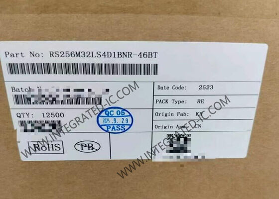 RS256M32LS4D1BNR-46BT मेमोरी आईसी चिप 1Gbit LPDDR4 SDRAM के साथ 256Mb x 32-बिट कॉन्फ़िगरेशन और 8.53 GB/s डेटा ट्रांसफर दर FBGA-200 पैकेज में