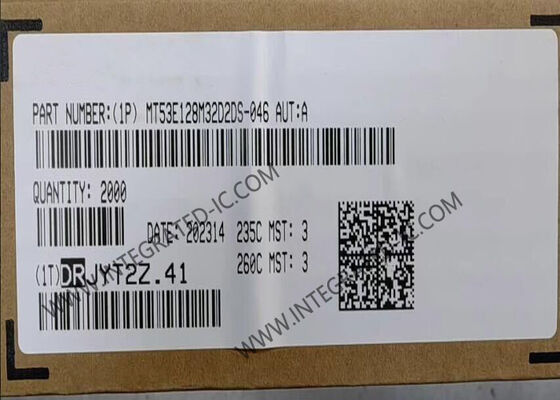 मेमोरी आईसी चिप MT53E128M32D2DS-046 AUT A 200-WFBGA 4Gbit 2.133 GHz SDRAM - मोबाइल LPDDR4 मेमोरी आईसी
