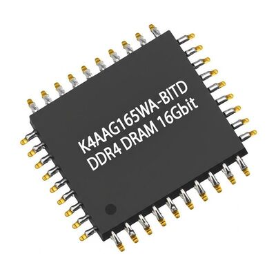 K4AAG165WA-BITD मेमोरी आईसी चिप DDR4 DRAM 16Gbit 2666Mbps डायनामिक रैंडम एक्सेस मेमोरी FBGA96
