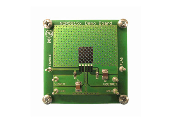 NCP59151DS00GEVB एम्बेडेड समाधान 2.24V से 13.5V लीनियर वोल्टेज रेगुलेटर मूल्यांकन बोर्ड