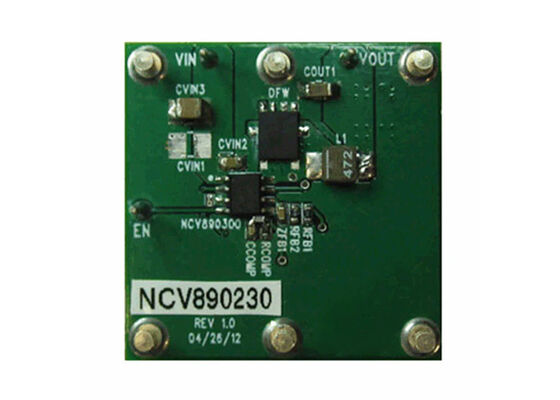 NV890230PDR2GEVB एम्बेडेड समाधान 2MHz 2A 3.3V DC/DC स्टेप डाउन मूल्यांकन बोर्ड