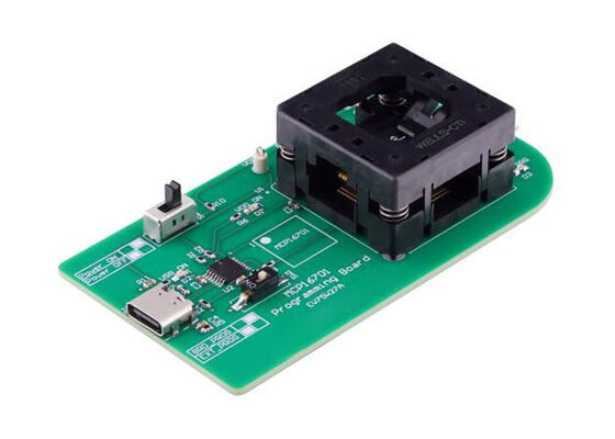 EV75W27A एम्बेडेड सॉल्यूशंस MCP16701 पावर मैनेजमेंट आईसी प्रोग्रामिंग बोर्ड