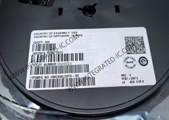 उच्च गतिशील रेंज GaAs PHEMT MMIC मध्यम पावर एम्पलीफायर के साथ HMC498LC4TR वायरलेस संचार मॉड्यूल
