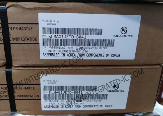 KLMAG1JETD-B041 मेमोरी आईसी चिप एम्बेडेड मल्टीमीडिया कार्ड 16GB eMMC5.1 फ्लैश मेमोरी