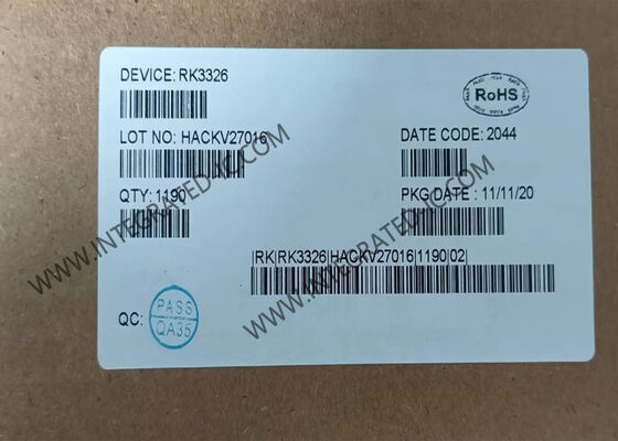 RK3326 एआई प्रोसेसर चिप क्वाड-कोर ARM Cortex-A35 एप्लीकेशन प्रोसेसर जिसमें 1080P वीडियो एन्कोडिंग और माली-जी31एमपी2 GPU है