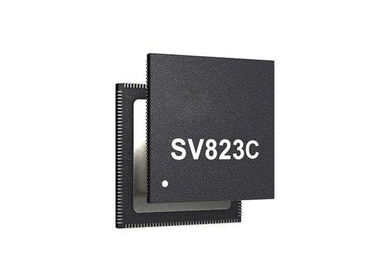 SV823C AI प्रोसेसर चिप 1.0 TOPS AI SoC डुअल-कोर CPU के साथ QFN128 पैकेज में