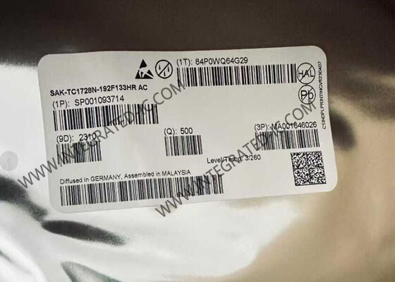 SAK-TC1728N-192F133HR AC माइक्रोकंट्रोलर MCU उच्च प्रदर्शन 32-बिट एकल-चिप माइक्रोकंट्रोलर