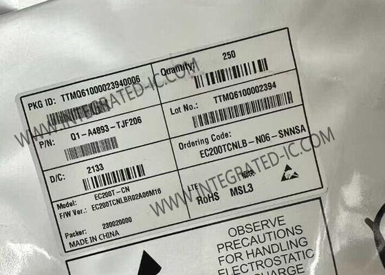 EC200TCNLB-N06-SNNSA वायरलेस संचार मॉड्यूल EC200T-CN LTE Cat 4 M2M और IoT के लिए अनुकूलित, 150 Mbps डाउनलिंक के साथ