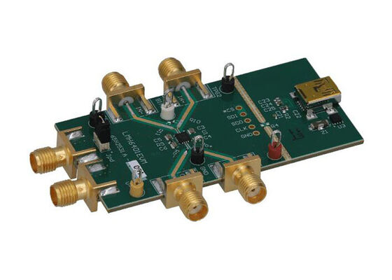 LMH6401EVM एम्बेडेड सॉल्यूशंस LMH6401 आरएफ वैरिएबल गेन एम्पलीफायर मूल्यांकन मॉड्यूल