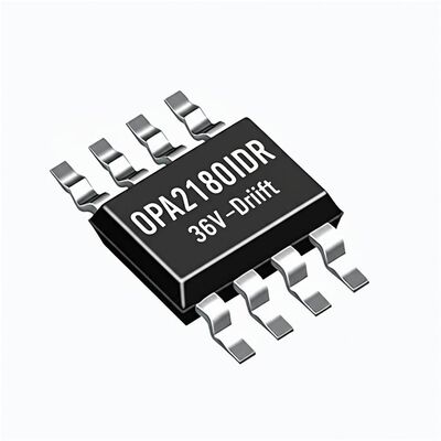 OPA2180IDR 36V शून्य-ड्रिफ्ट ऑपरेशनल एम्पलीफायर इंटीग्रेटेड सर्किट चिप रेल-टू-रेल आउटपुट और 2 मेगाहर्ट्ज गेन बैंडविड्थ SOIC8 के साथ