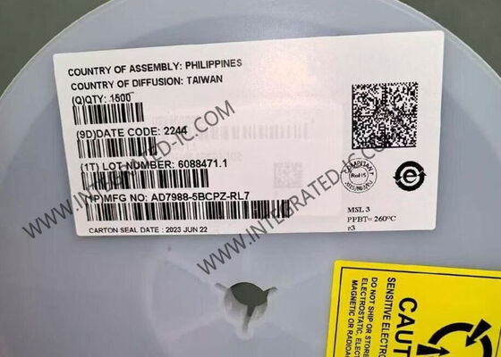 AD7988-5BCPZ लोअर पावर एनालॉग टू डिजिटल कन्वर्टर 10-VFDFN इंटीग्रेटेड सर्किट चिप