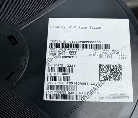 TFBGA64 पैकेज में पूर्ण NFC फोरम-अनुपालक फ्रंटएंड IC के साथ PN5180A0ET वायरलेस संचार मॉड्यूल