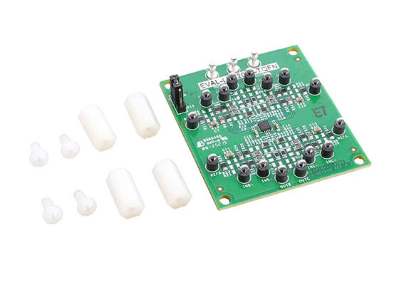 EVAL-LTC2068-TQFN एम्बेडेड सॉल्यूशंस क्वाड चैनल प्रति आईसी जीरो-ड्रिफ्ट एम्पलीफायर मूल्यांकन बोर्ड