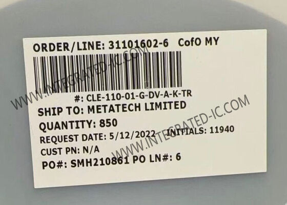 CLE-110-01-G-DV-A-K-TR 20 स्थिति 0.80mm पिच टाइगर बीम सॉकेट स्ट्रिप बोर्ड से बोर्ड कनेक्टर