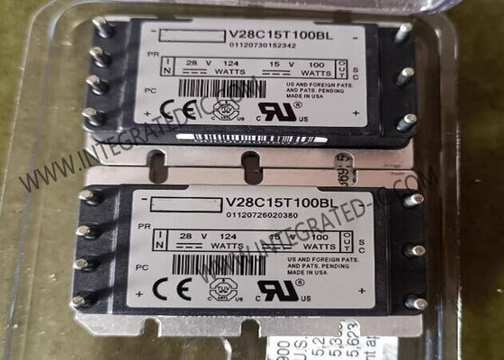 V28C15T100BL 28V इनपुट 100W माइक्रो डीसी डीसी कनवर्टर मॉड्यूल पृथक आउटपुट के साथ